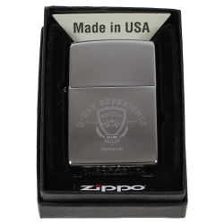 Lighter, Zippo 1943, Silver, D-Day Experience