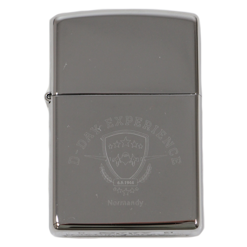 Lighter, Zippo 1943, Silver, D-Day Experience