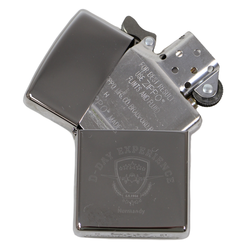 Lighter, Zippo 1943, Silver, D-Day Experience