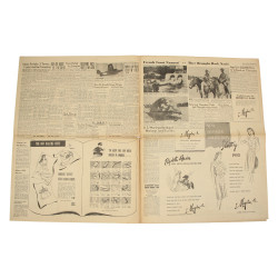 Journal, Seattle Post-Intelligencer, 15 juin 1944, "Nazis Retake 3 Towns, Yanks Hold Carentan"