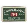 Paquet de cigarettes, CHURCHMAN'S No. 1, vide
