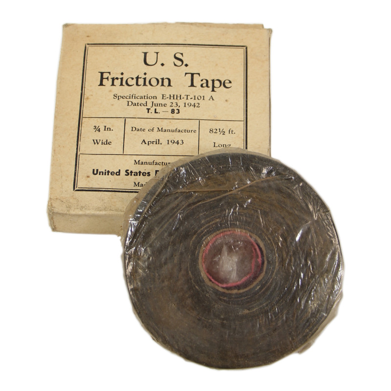 Chatterton de démolition, U.S. Friction Tape, avril 1943, intact