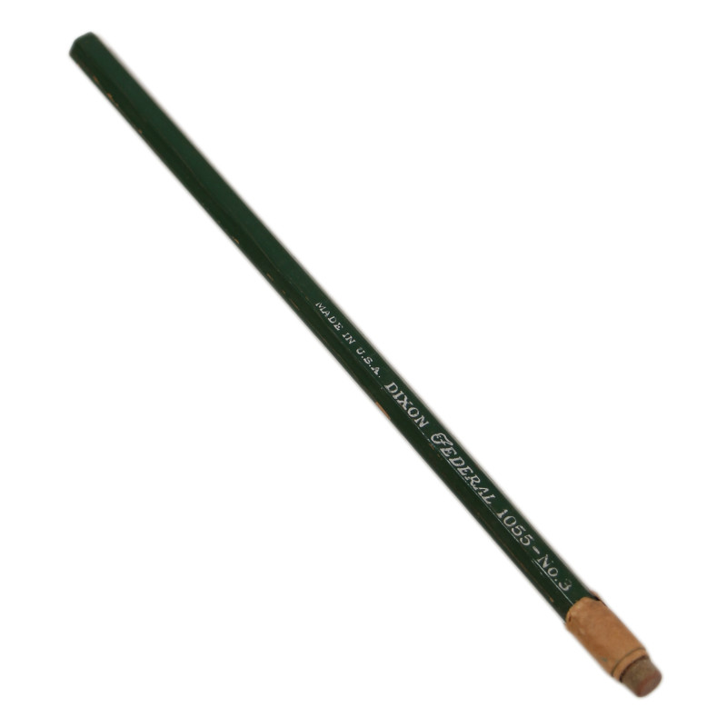 Crayon à papier, DIXON, Federal 1055 - No. 3, Made in U.S.A.