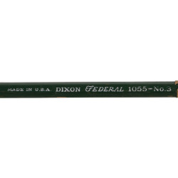 Crayon à papier, DIXON, Federal 1055 - No. 3, Made in U.S.A.