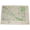 Map, Normandy, Falaise Pocket, 1943