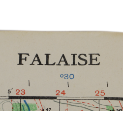 Map, Normandy, Falaise Pocket, 1943