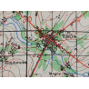 Map, Normandy, Falaise Pocket, 1943