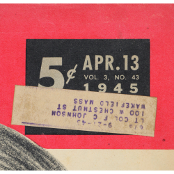 Magazine, YANK, April 13, 1945