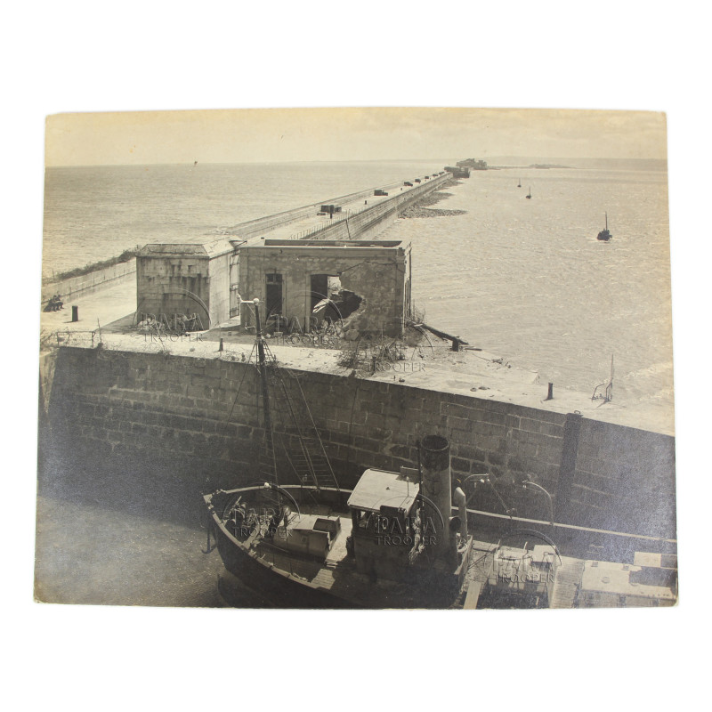 Photograph, US Navy, Combat Photo Unit 8, Bay of Cherbourg, June 1944