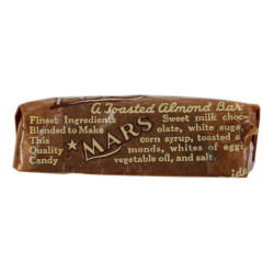 Wrapping, Bar, Chocolate, MARS