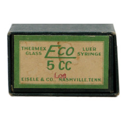 Syringe, Hypodermic, 5 cc, EISELE & CO.