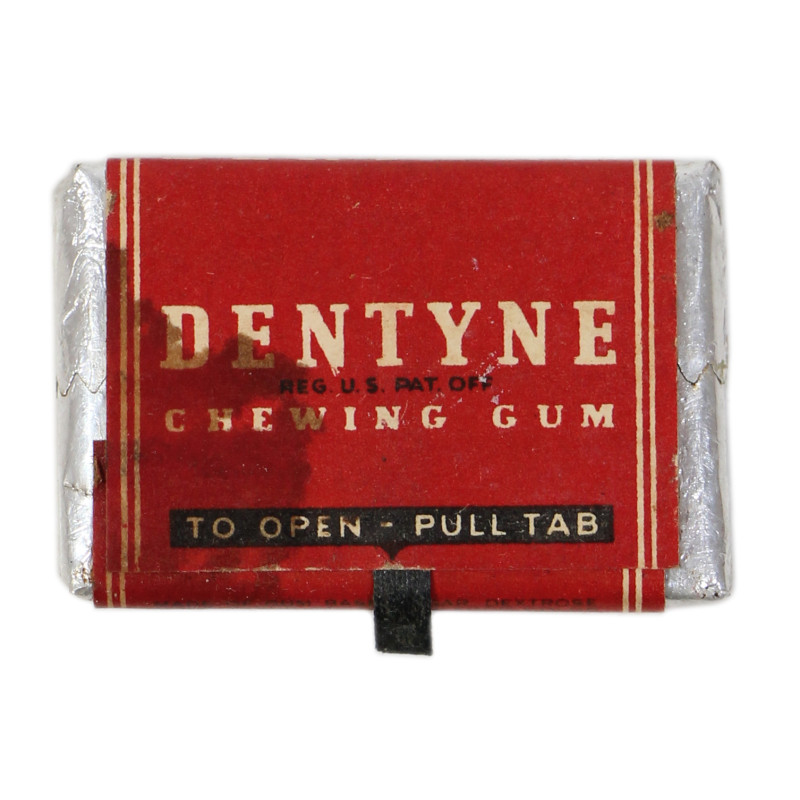 Tablette de chewing-gum, DENTYNE, intacte