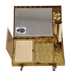Powder Compact-Cigarette Case, Mother-of-Pearl, US Army, Medical Department
