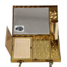 Powder Compact-Cigarette Case, Mother-of-Pearl, US Army, Medical Department