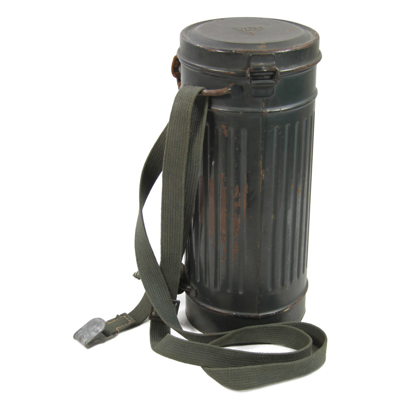 Masque à gaz M30 allemand, BMW, 1943, avec boîtier AUER