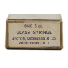 Syringe, Hypodermic, 5 cc, BECTON, DICKINSON & CO., Item 38440