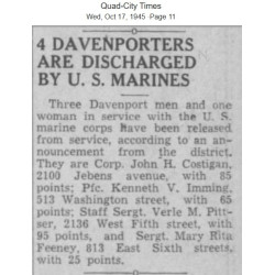 Grouping, US Marine Corps, S/Sgt Verle M. Pittser, VMF-223, Guadalcanal, Bougainville