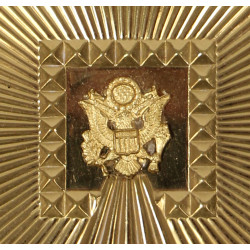 Compact, Powder, Brass, US Army, Max Factor, HOLLYWOOD, Complete