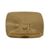 Compact, Powder, Brass, US Army, Max Factor, HOLLYWOOD, Complete