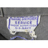 Cap, Garrison, Officer, US Navy, Gray, Lieutenant, Size 7