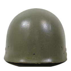 Helmet, M1, Parachutist's, with Camouflage Cover, Vietnam, 1967