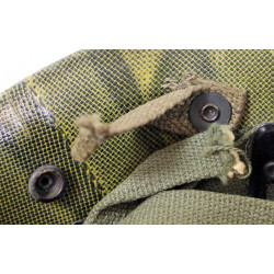 Helmet, M1, Parachutist's, with Camouflage Cover, Vietnam, 1967
