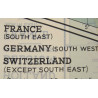 Carte d'évasion en soie, C/D, 1943