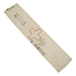 Armband, Medical, US Army, Markings, Geneva Convention and French War Ministry