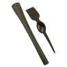 Pick-Mattock, Intrenching, M-1910, DIAMOND CALK, with Carrier, E.A. BROWN MFG. CO.