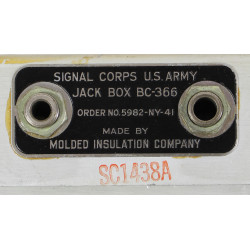 Box, Jack, BC-366, USAAF, MOLDED INSULATION COMPANY