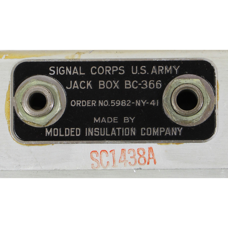 Boîtier de communication, BC-366, USAAF, MOLDED INSULATION COMPANY