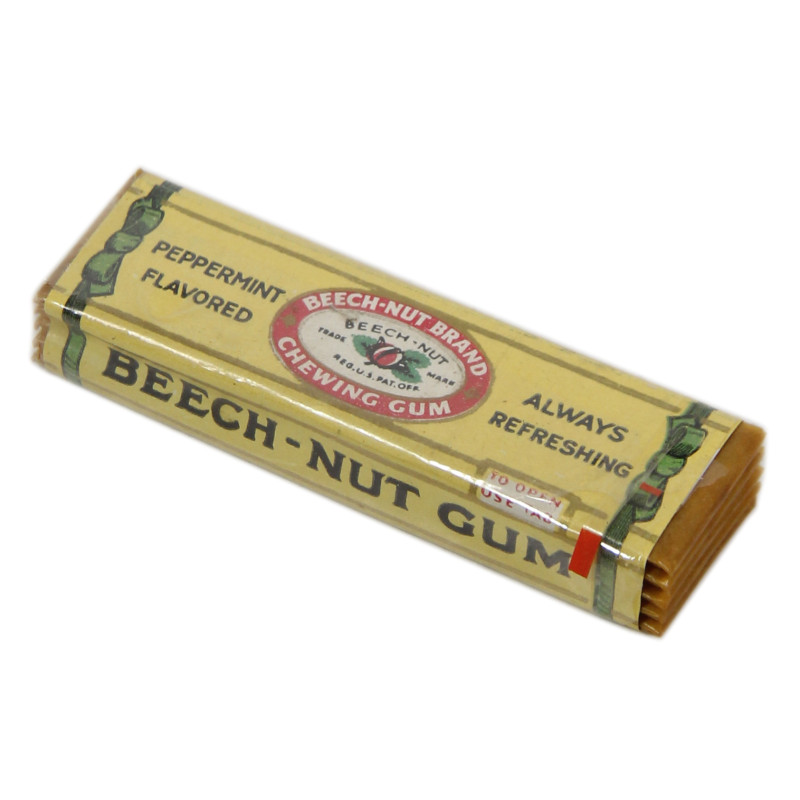 Pack, Chewing Gum, Peppermint, BEECH-NUT, Mint