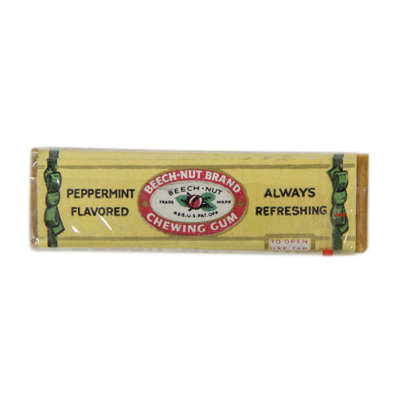 Pack, Chewing Gum, Peppermint, BEECH-NUT, Mint