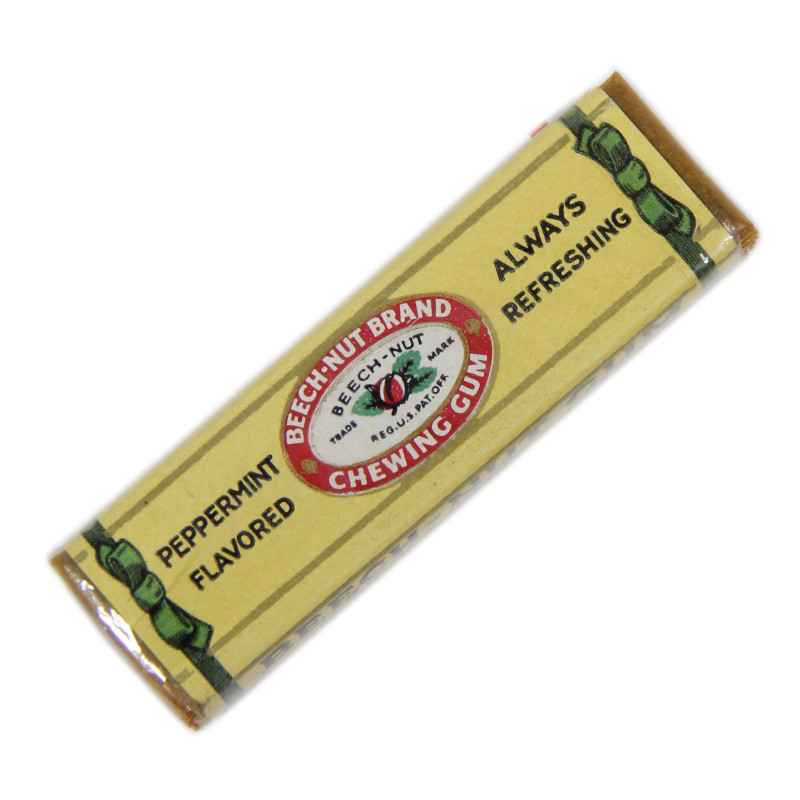 Pack, Chewing Gum, Peppermint, BEECH-NUT, Mint