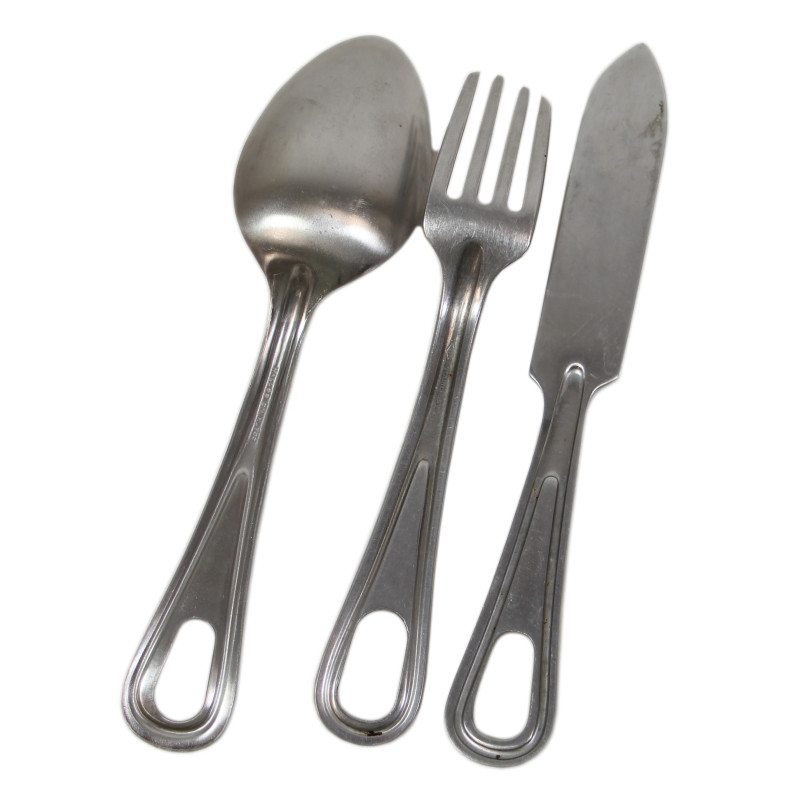 Jeu de couverts, US Army, WALLCO & DIAMOND SILVERWARE CO.