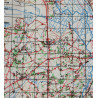 Carte, ST LÔ-VIRE, Normandie, 1943, bataille des haies