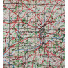 Carte, ST LÔ-VIRE, Normandie, 1943, bataille des haies
