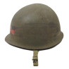 Casque M1, pattes mobiles, Schlueter, US Navy, AMM2c Ralph McKim, USS Dayton, PTO