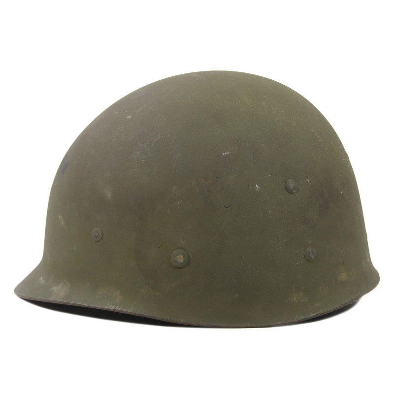 Helmet, M1, Swivel Loops, Schlueter, US Navy, AMM2c Ralph McKim, USS Dayton, PTO