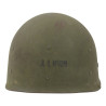 Casque M1, pattes mobiles, Schlueter, US Navy, AMM2c Ralph McKim, USS Dayton, PTO
