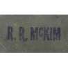 Casque M1, pattes mobiles, Schlueter, US Navy, AMM2c Ralph McKim, USS Dayton, PTO