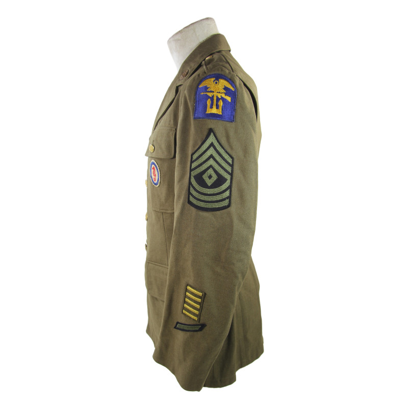 Veste de sortie, 1st Sgt. Victor Frye, Amphibious Engineers, ESB