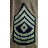 Coat, Serge, Wool, OD, 1st Sgt. Victor Frye, Amphibious Engineers, ESB