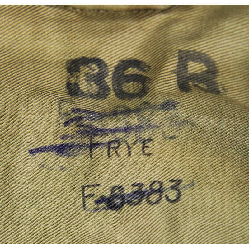 Veste de sortie, 1st Sgt. Victor Frye, Amphibious Engineers, ESB