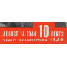 Magazine, LIFE, 2nd Lt. Kelso Horne, 508th PIR, 82nd Airborne Division, August 14, 1944