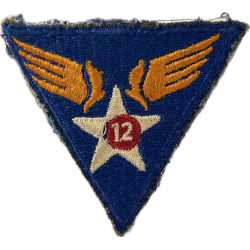 Insigne, 12th Air Force, USAAF, MTO