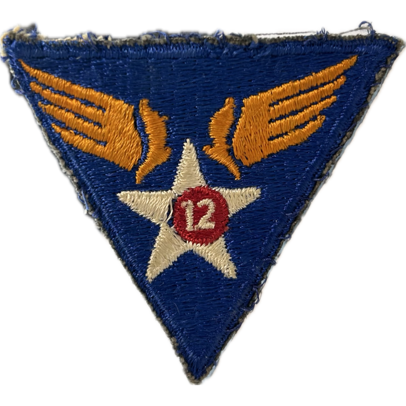 Patch, 12th Air Force, USAAF, MTO