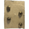 Insignias, Pair, Collar, Officer, 516th Airborne Inf. Regt.