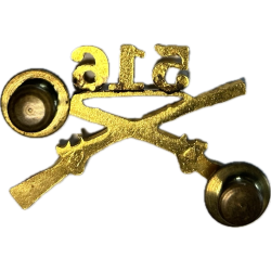 Paire d'insignes de col officier, 516th Airborne Inf. Regt.
