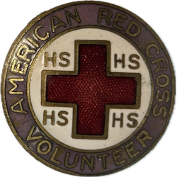 Insigne, American Red Cross Volunteer, Home Service